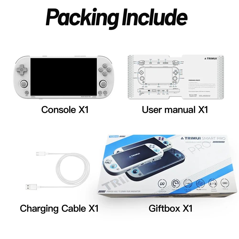 TRIMUIC Smart Pro Handheld Game Console With IPS Screen Linux