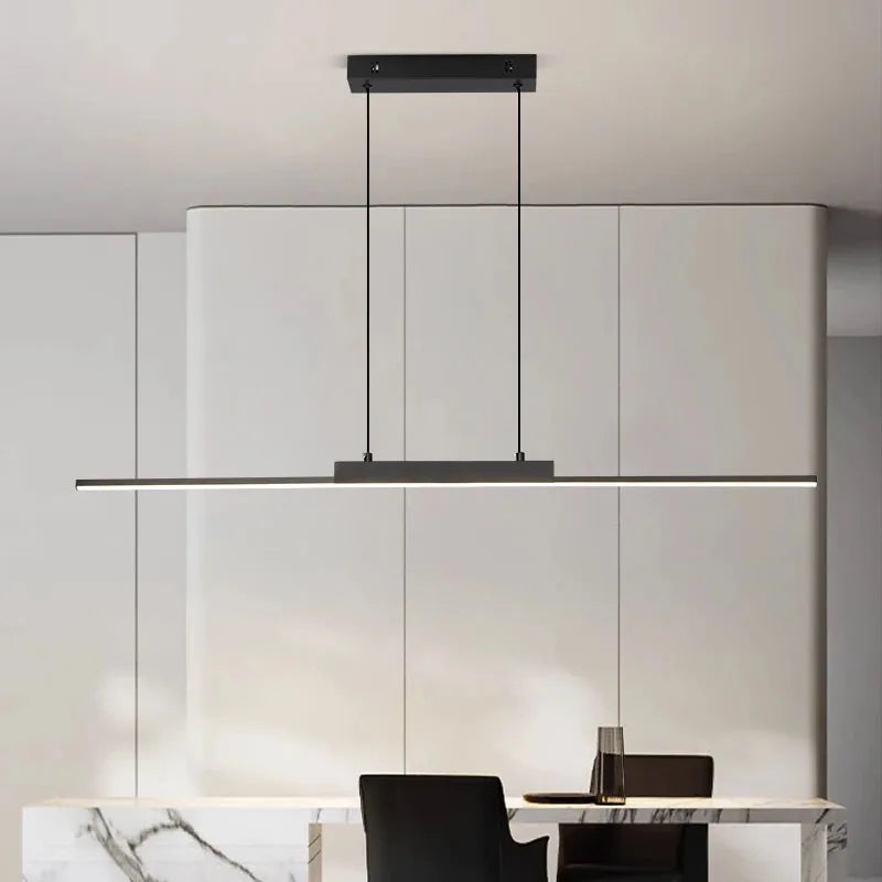 CETANT LED Pendant Lamp Modern Minimalist Stripe Ceiling Light