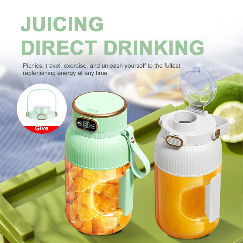Portable USB Charging Juicer Blender Cup For Fruits And Smoothies