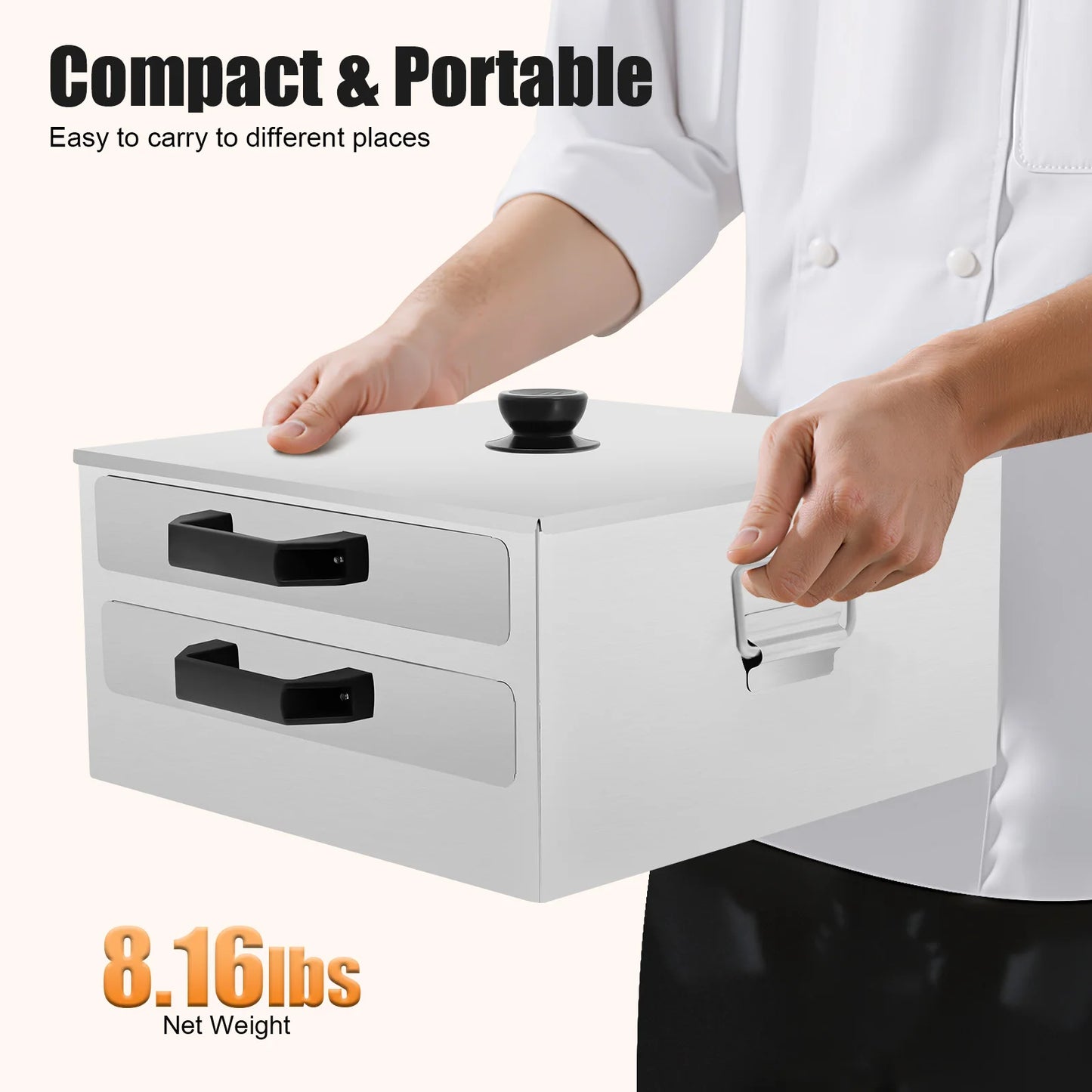 Stainless Steel Double Layer Food Steamer For Rice Noodle Rolls