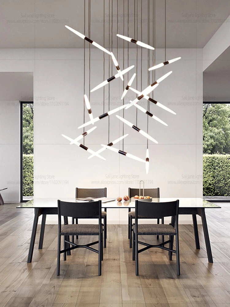 CAMPEGG LED Chandelier Pendant Light For Dining Room