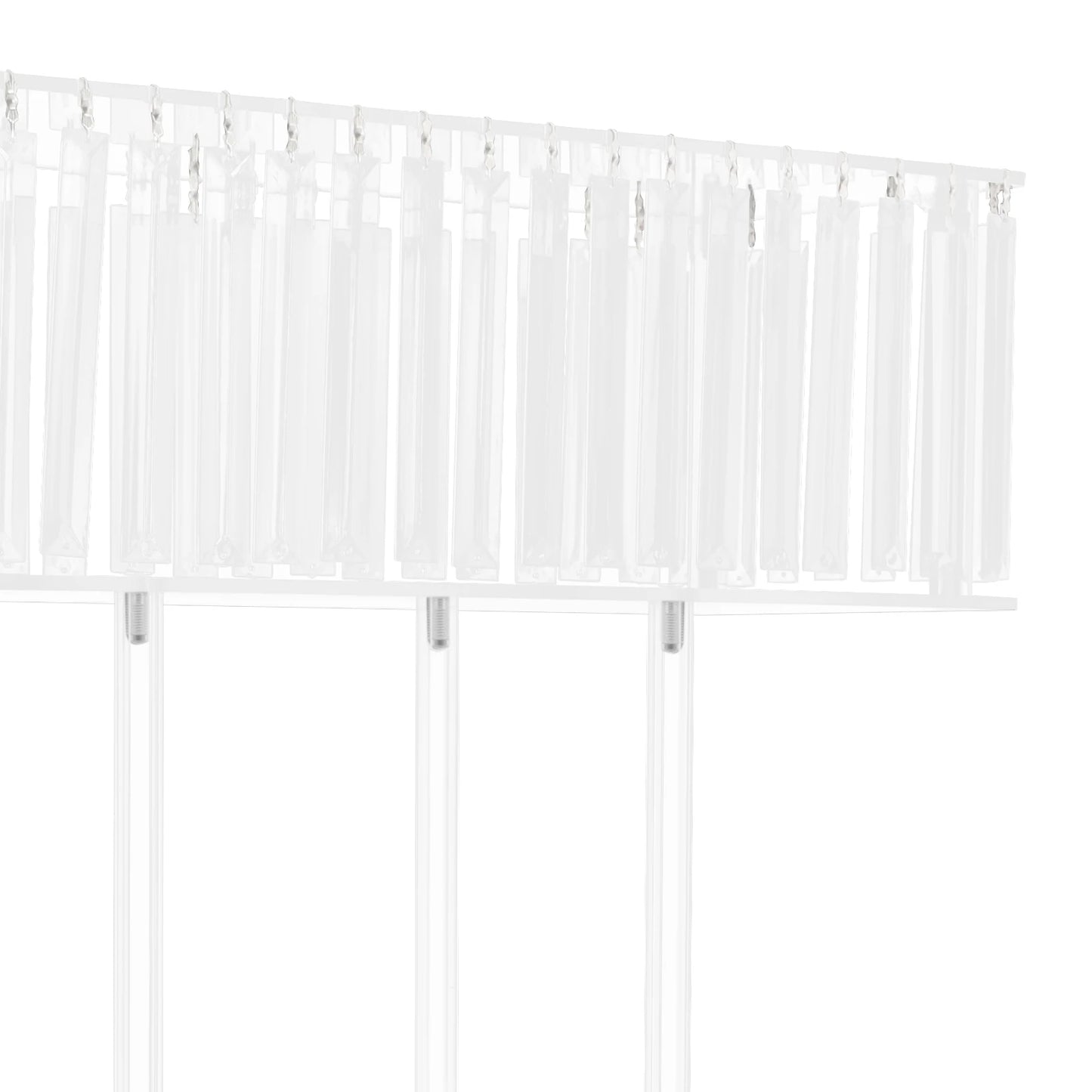 Crystal Flower Stand Acrylic Centerpiece For Weddings