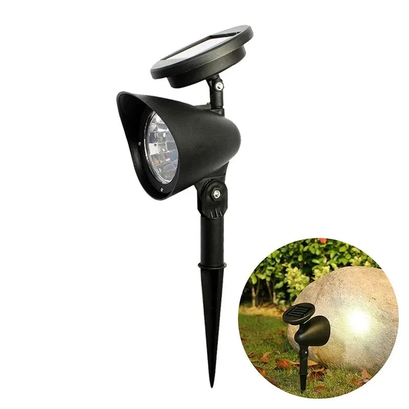 Solar LED Landscape Spotlight For Pathway Outdoor Decor