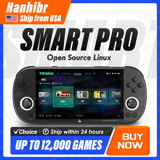 TRIMUIC Smart Pro Handheld Game Console With IPS Screen Linux
