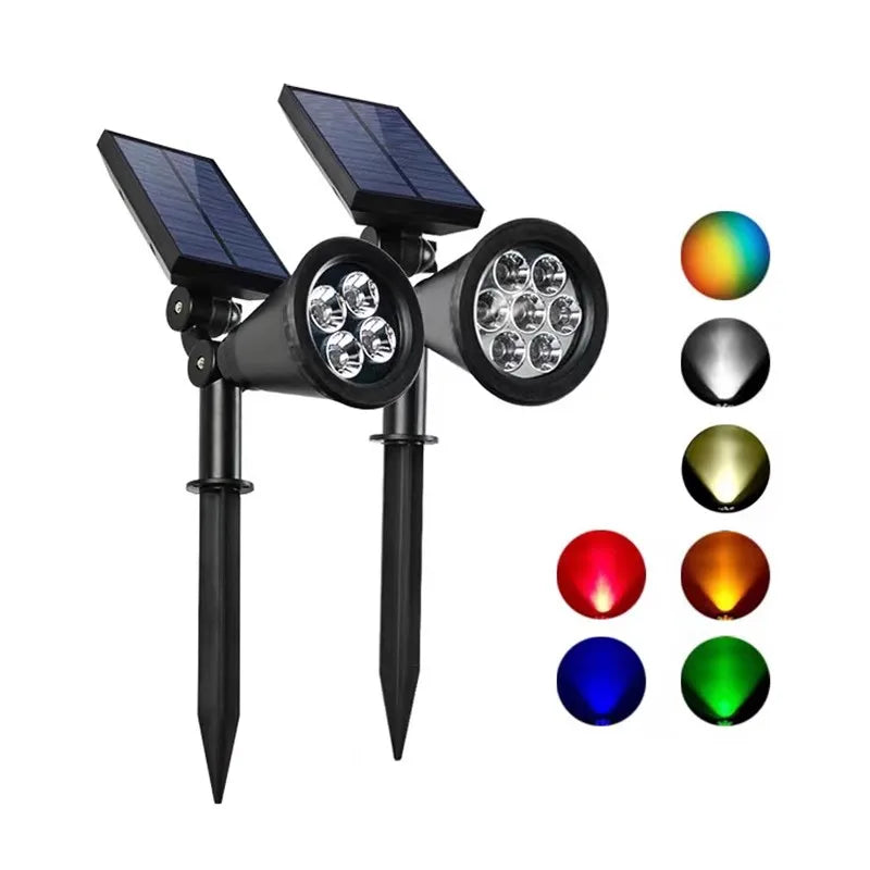 Solar LED Landscape Spotlight For Pathway Outdoor Decor