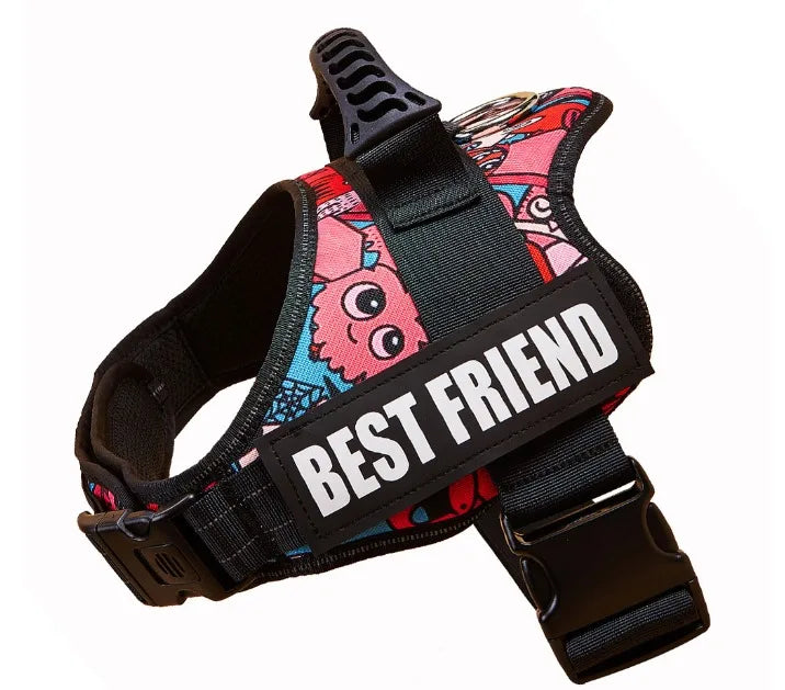 Zhejiang No Pull Dog Harness With Custom Name And Phone