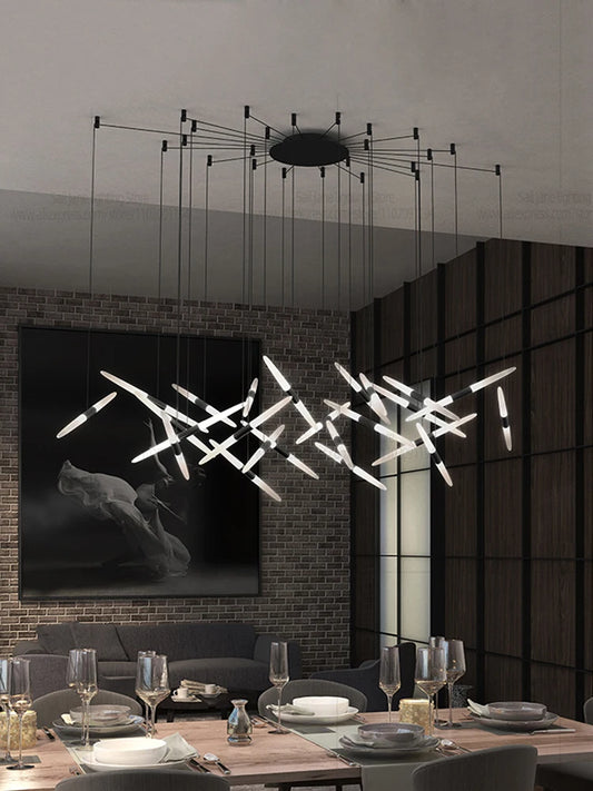 CAMPEGG LED Chandelier Pendant Light For Dining Room