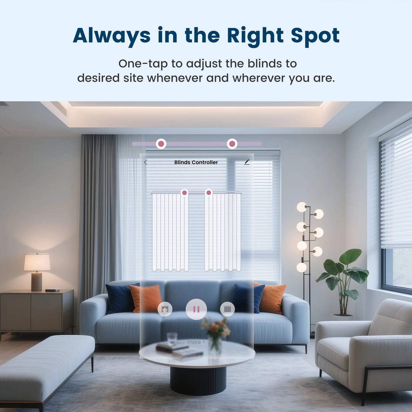 GIRIER Smart Curtain Motor WiFi Roller Shade Blinds Tuya Alexa