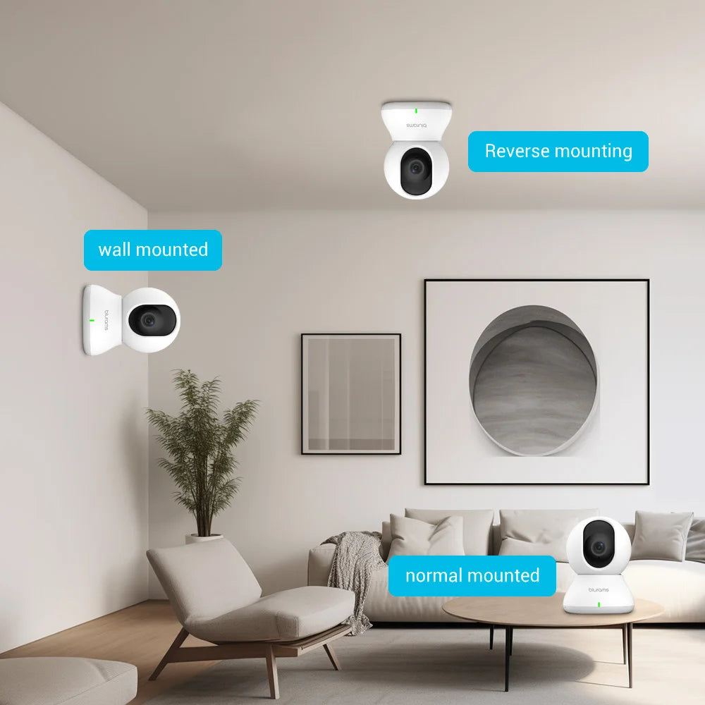 BoyKeep 2K Indoor Camera 360 PTZ With Phone App For Home Security
